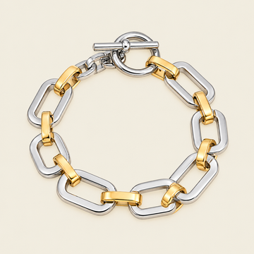 Contrast Link Bracelet