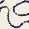 Orbit Strand Necklace with small round stone beads