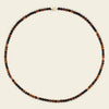 Orbit Strand Necklace with small round stone beads