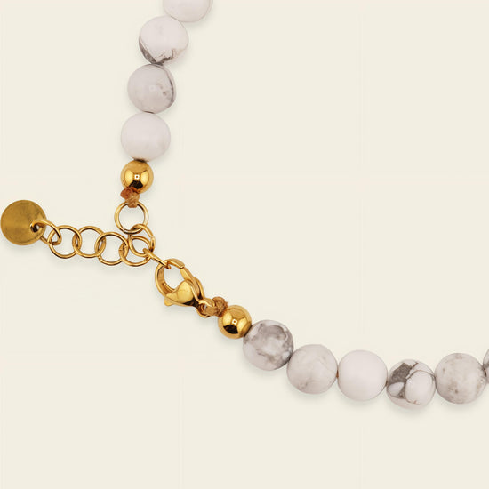 Prism Edge Necklace, showing the fastening detail