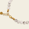 Prism Edge Necklace, showing the fastening detail