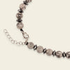 Skull Drift Necklace, showing the fastening detail